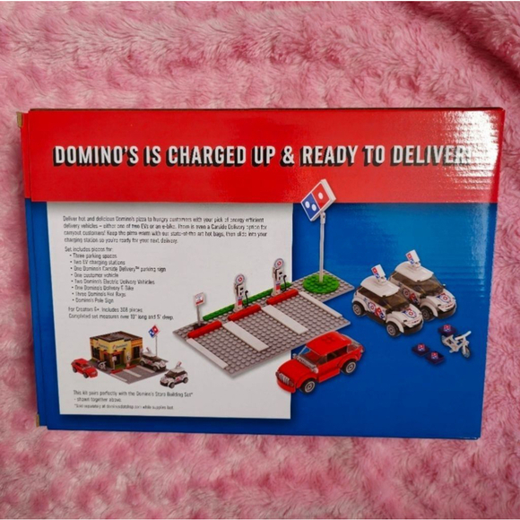 Domino's Electric Delivery Vehicle Building Set - Picture 2 of 3